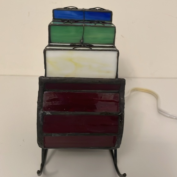 Stain glass/Metal Sleigh - Picture 4 of 13